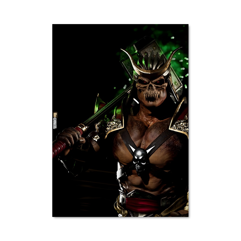 Poster Le Guerrier de Shao Kahn – affiche Mortal kombat